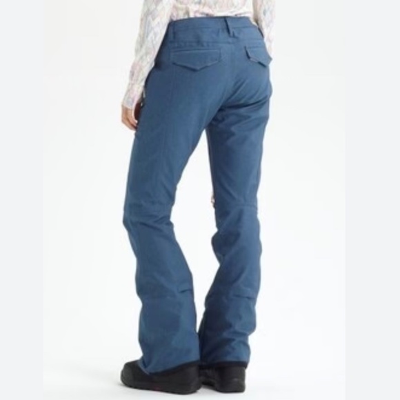 Burton Vida Stretch Denim Snowboarding/Ski Pants - Picture 3 of 16